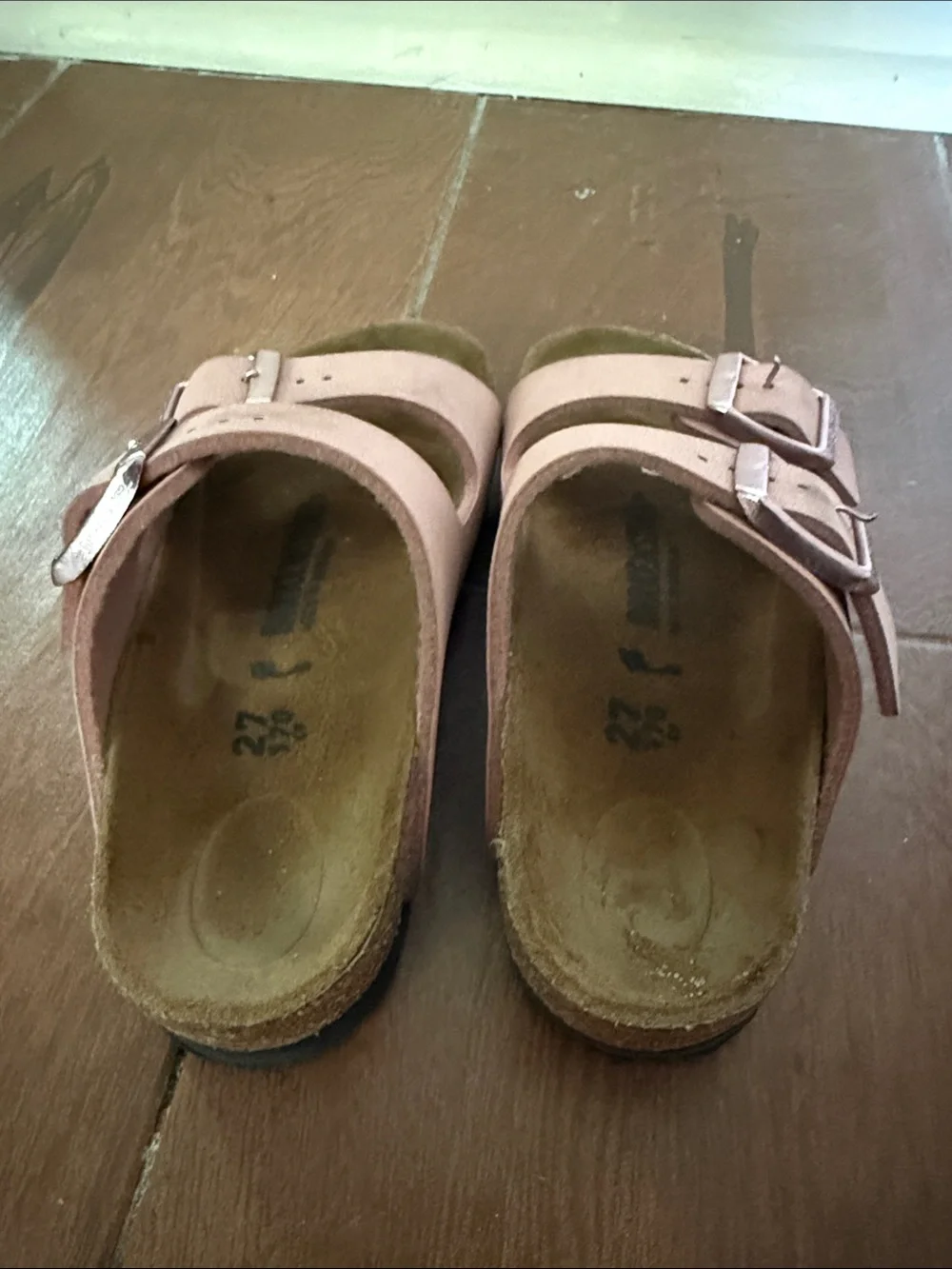 Birkenstock Kids Pink Double-Strap Slide Sandals